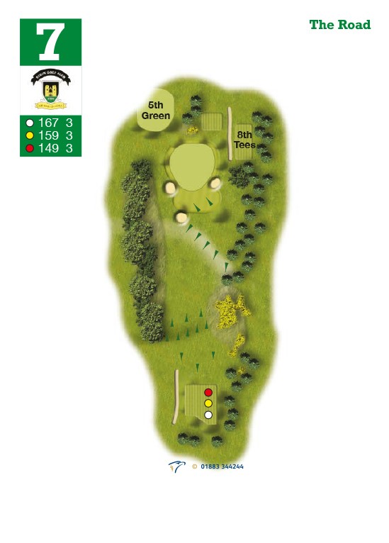 7th Hole Elgin Golf Club Moray